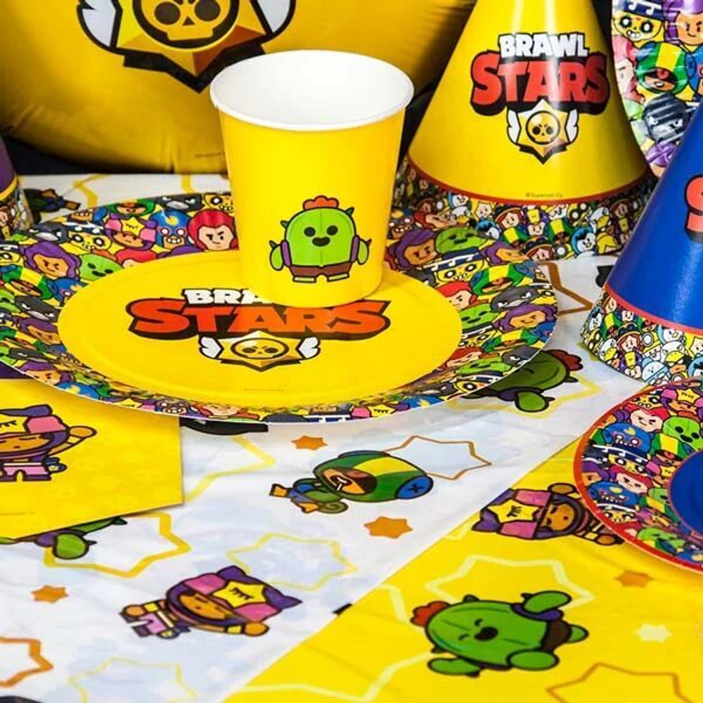 Тарелки (7''/18 см) Brawl Stars, Команда бойцов