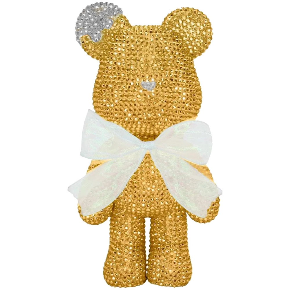 Набор для творчества «ЧУДО-МИШКА», цвет золотой, ушко и носик серебро, 22*10см (коробка)