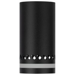 Светильник настенно-потолочный спот ЭРА OL50 BK MR16 GU10 IP20 черный