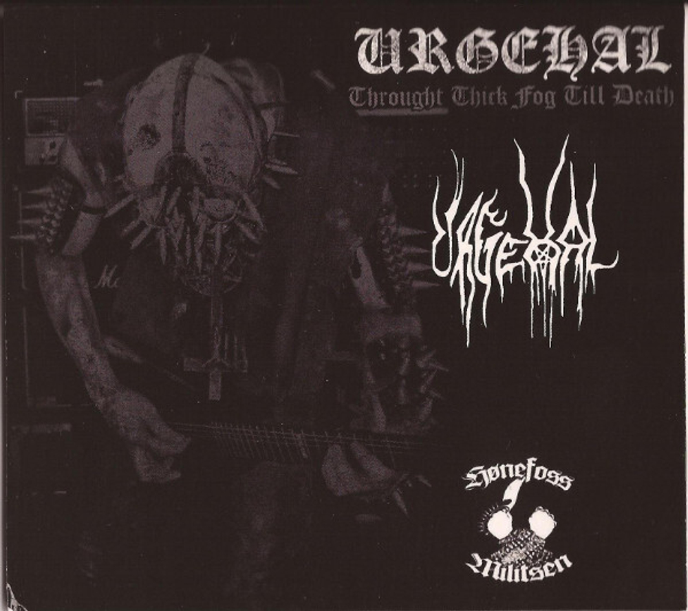 URGEHAL - Through Thick Fog Till Death DIGIPAK CD, музыкальный компакт диск, black metal