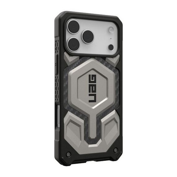 Чехол UAG Monarch Pro для iPhone 17 Pro Max 6.9&quot; (114514113636) титан (Titanium)