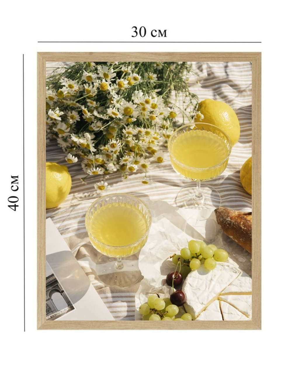 Набор постеров 30х40 летний пикник 163880635 ТТН 246259302