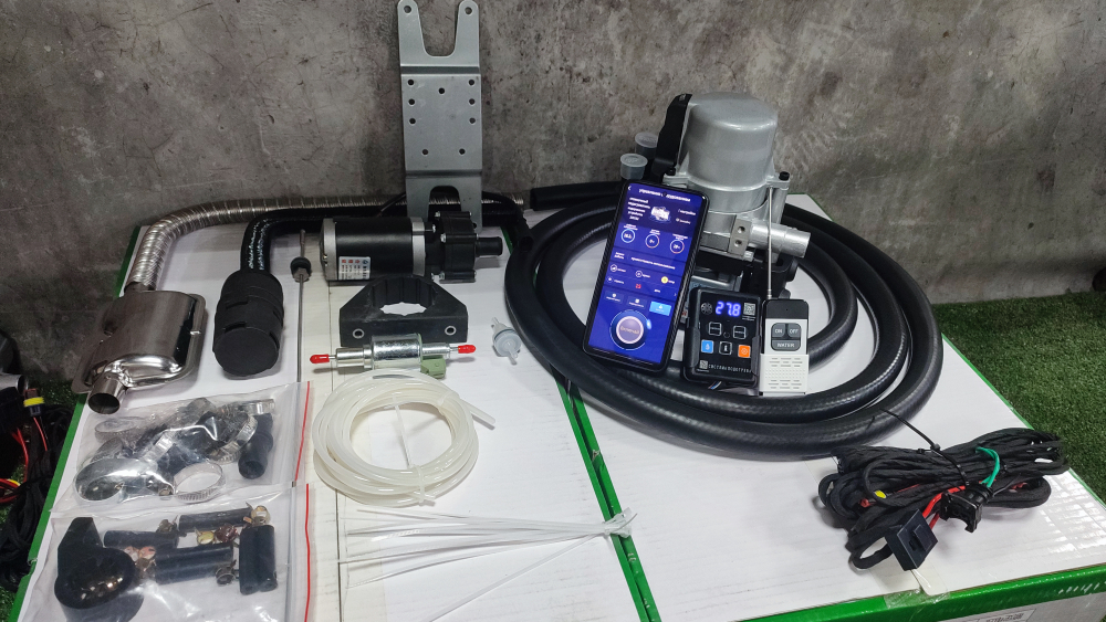 Предпусковой подогреватель двигателя 24V 5kW с GSM