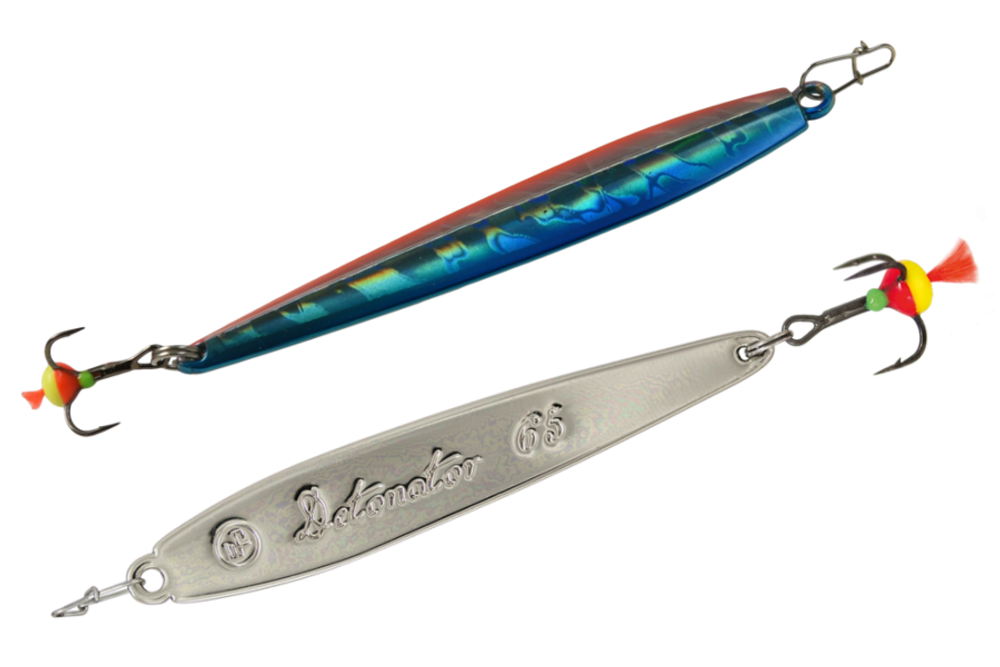 Блесна вертикальная ECOPRO Detonator, 85мм, 11г, BRS