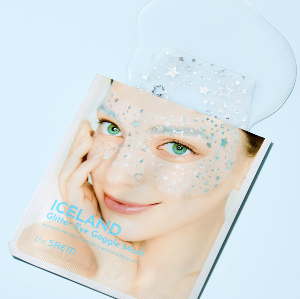 Iceland Glitter Eye Goggle Mask