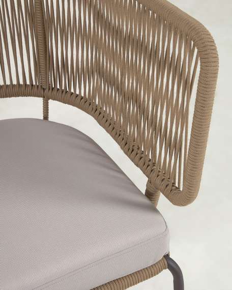 Диван Nadin бежевый