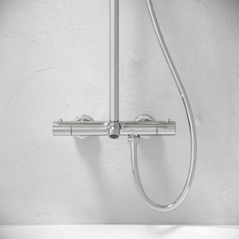 Душевая система Sancos Game с термостатом хром, арт.SC3001LCH