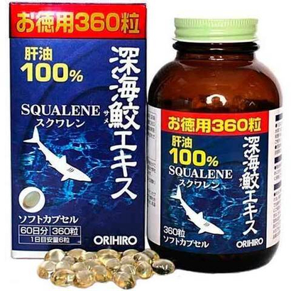 Сквален из печени акулы на 60/90 дней от компании ORIHIRO