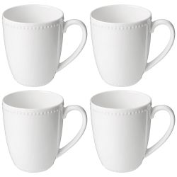 НАБОР КРУЖЕК LEFARD "PEARL" 4 ШТ. 8,9*12,4*10,7 СМ 410 МЛ (КОР=6НАБ.)