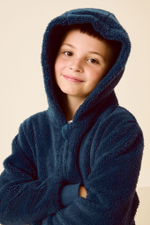 Комбинезон флисовый для мальчика Next N25-823, Темно-синий