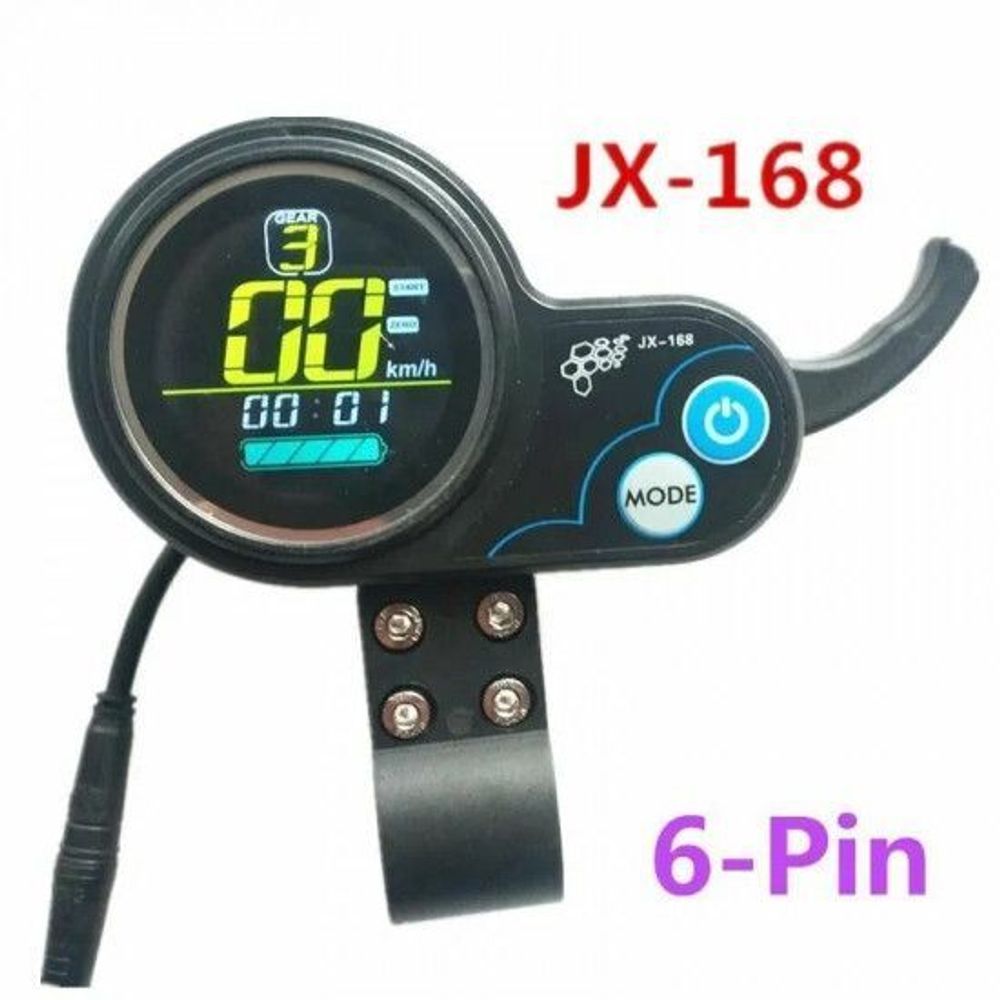 Дисплей бортовой компьютер курок газа JX-168 6pin