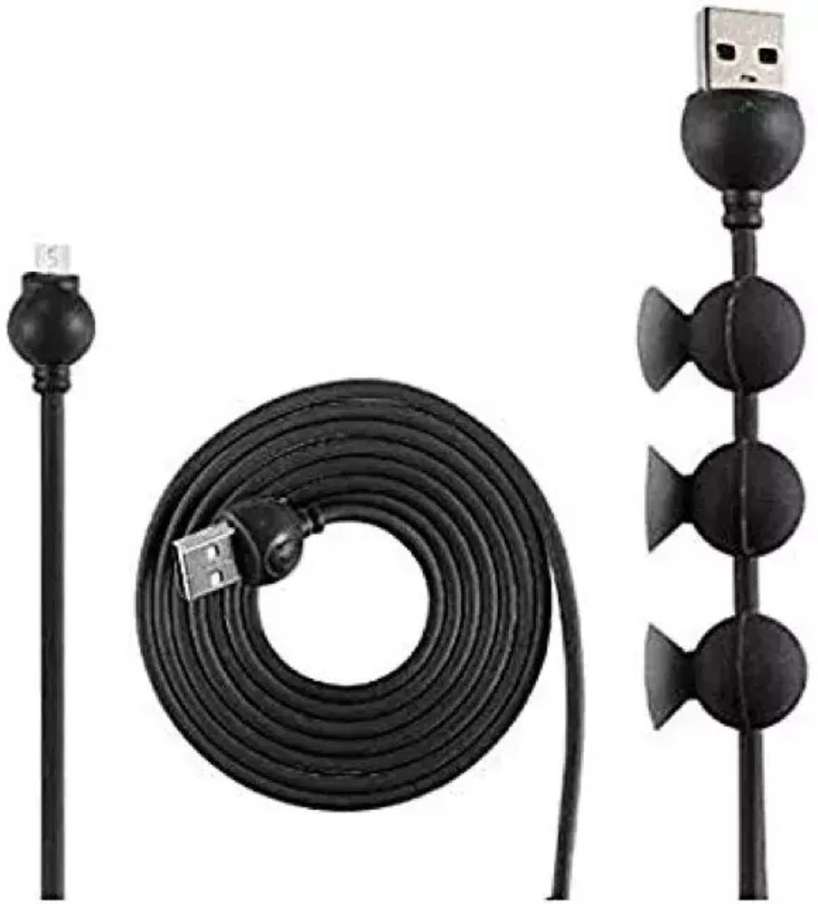 USB cable micro 1.5m D150 Octopus Mizoo black