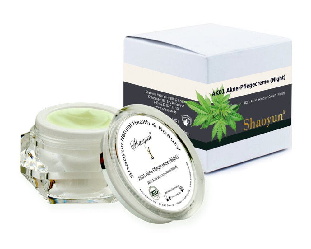 Ночной крем от акне Shaoyun AK01, 15 мл