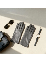 перчатки кожаные зимние теплые с подкладкой