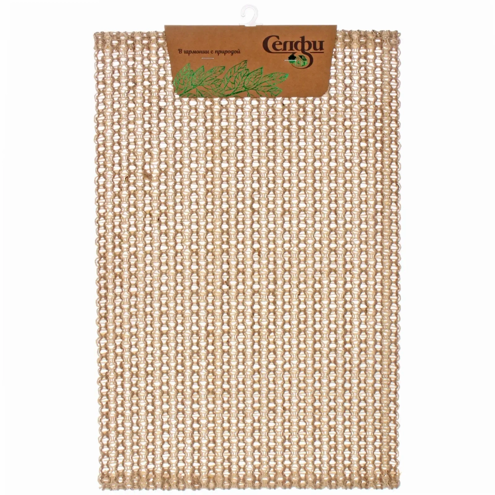 Салфетка на стол 30*45см «Модена» плетеная, бежевая