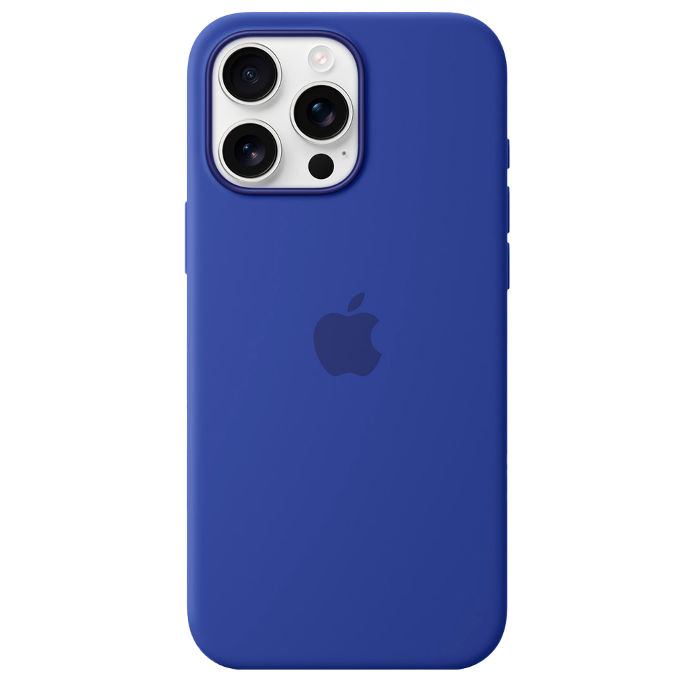 Силиконовый чехол с поддержкой MagSafe Apple Silicone Case для iPhone 16 Pro Max, Ultramarine (Ультрамарин)