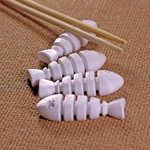 Подставка под палочки 4 штуки, хасиоки, подставка для палочек для еды, белая