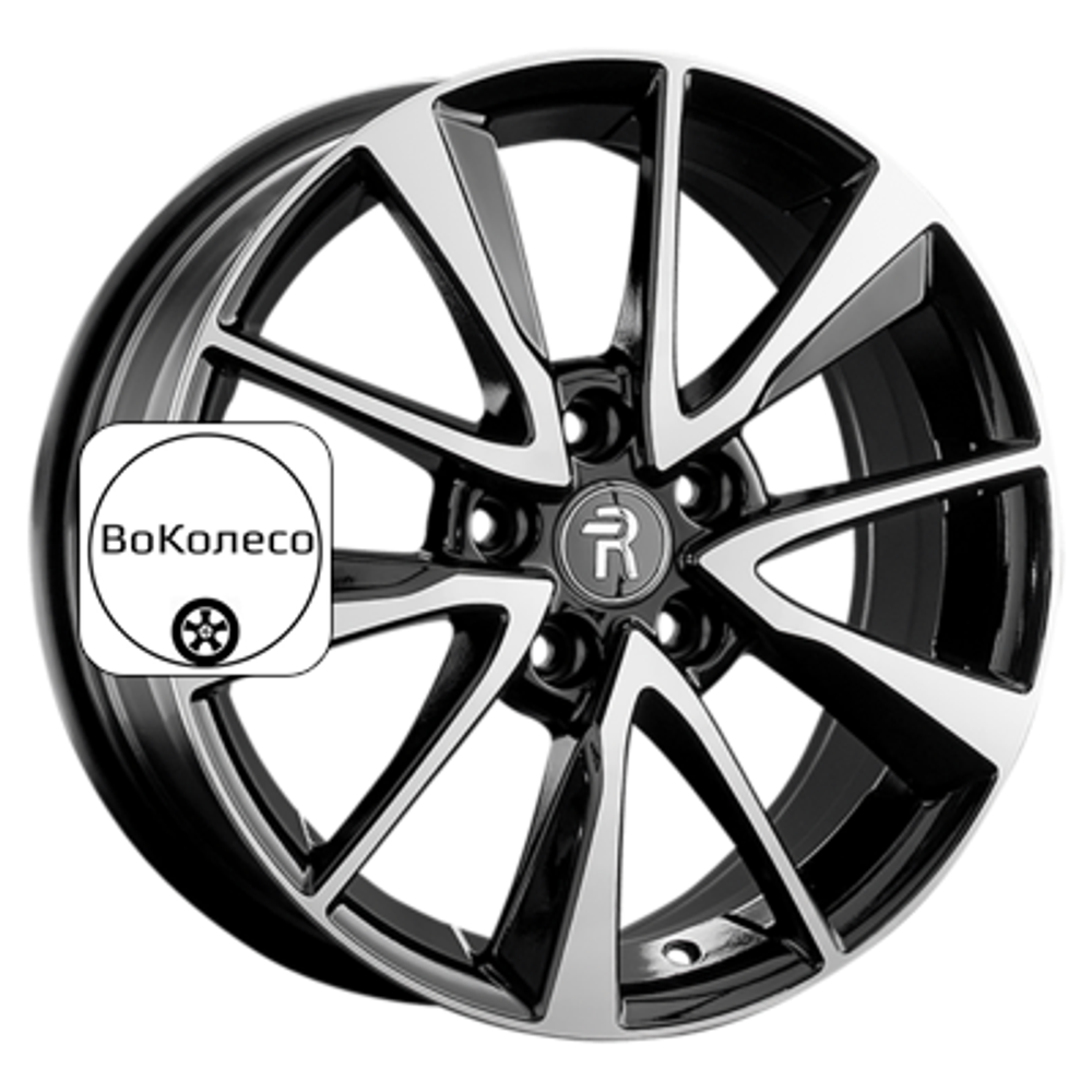 8x18/5x114,3 ET55 D64,1 H129 BKF (конус, C570) Replay