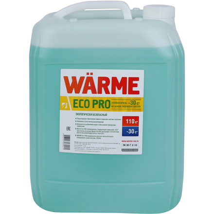 Теплоноситель пропиленгликоль 20кг - Warme Eco Pro -30