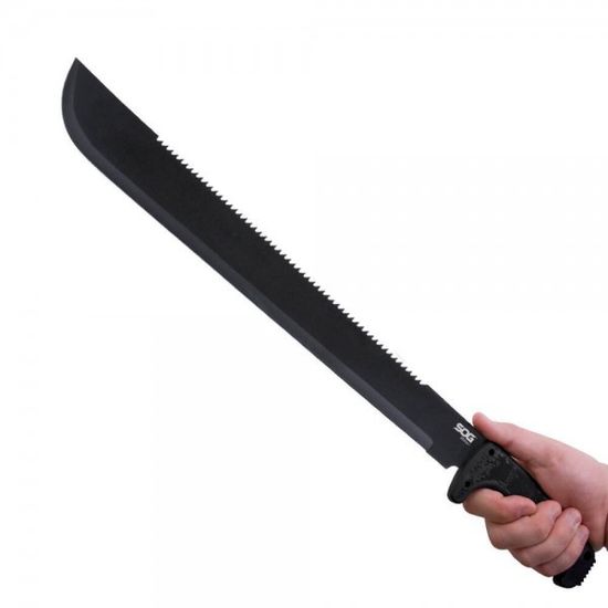 Нож-топор SOG Мод. SOGFARI MACHETE 18 BLACK 97153