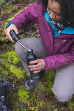 Бутылка Klean Kanteen Classic Narrow Flip Sport 18oz (532 мл) Black