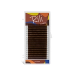 Ресницы коричневые Rili Cookie MIX - 16 линий