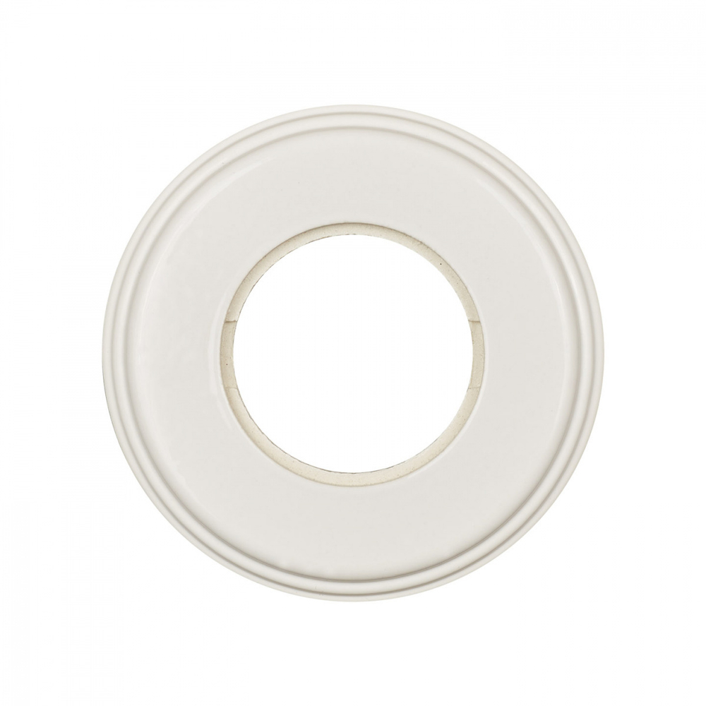 Рамка 1 постовая, керамика, цвет белый BF2-610-01