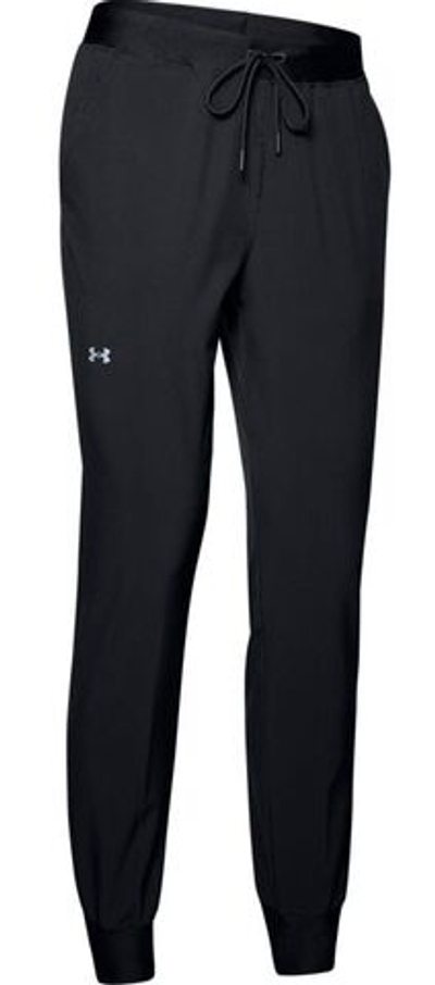 Женские теннисные брюки Under Armour Women's UA Armour Sport Woven Pants - black