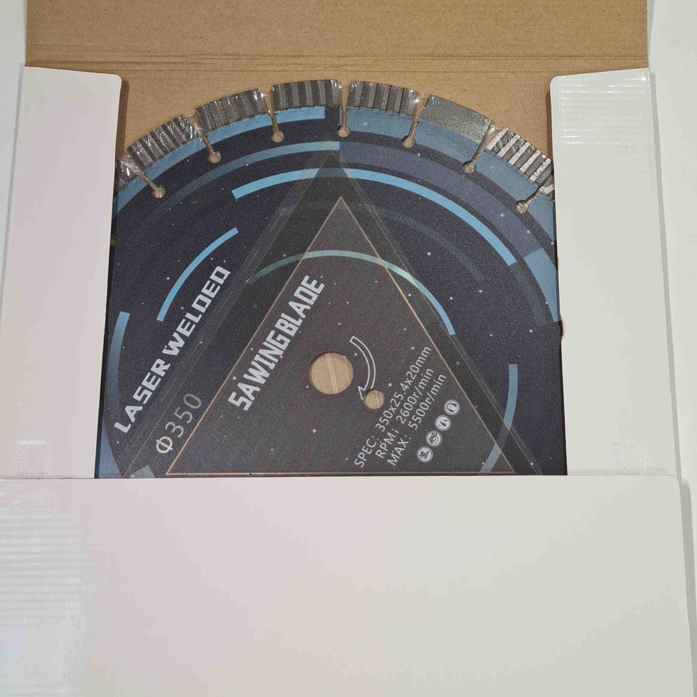 Алмазный диск по железобетону 350*25.4*20 мм Laser Welded