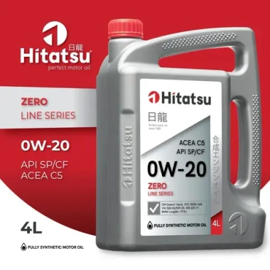 Моторное масло Hitatsu 0W-20 Zero Line 4л синтетика