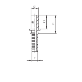 Фитинг DN 12 BEL (Ш) 18
