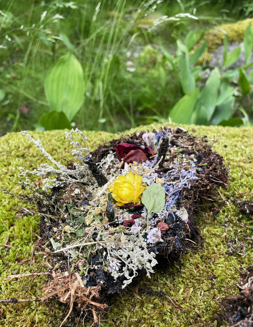 Земляная Свеча. Маленькая Черная. Материализация. Очищение и Гармония + ПОДАРОК