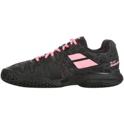 Женские Кроссовки теннисные Babolat Propulse Blast All Court Women - black/geranium pink