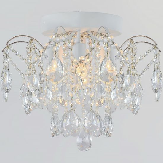 Люстра потолочная Reluce E27  04039-0.3-04 WH+GOLD PN