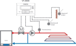 Насосно-смесительный узел для теплого пола VALTEC COMBI.S 180 мм (M)