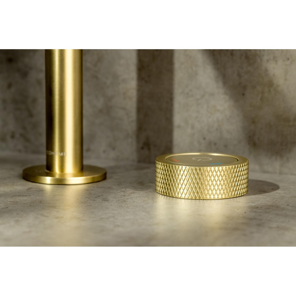 Смеситель для раковины автоматический Boheme Tech 158-MG Matt Gold