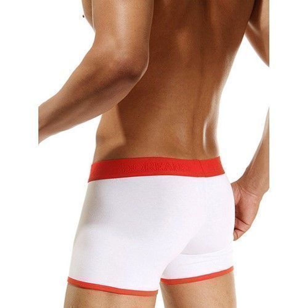 Мужские трусы боксеры Doreanse 1711 White Red