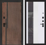 Кармина 32 белый рельеф сот с тонированным зеркалом