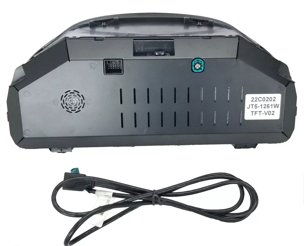 Электронная панель приборов BMW 5-серия F10 2010-2016 (без проекции на лобовое) - Carmedia NH-LCD-B01-F10 с ЖК 12.3" экраном QLED