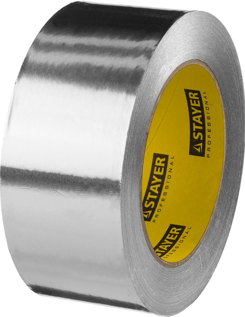Алюминиевая лента, STAYER Professional 12268-50-50, до 120°С, 50мкм, 50мм х 50м