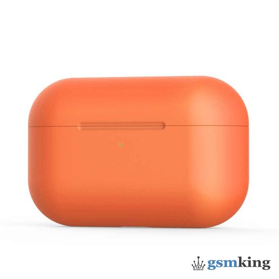 Silicone Case for Apple AirPods Pro 1 & 2 Orange (Оранжевый)