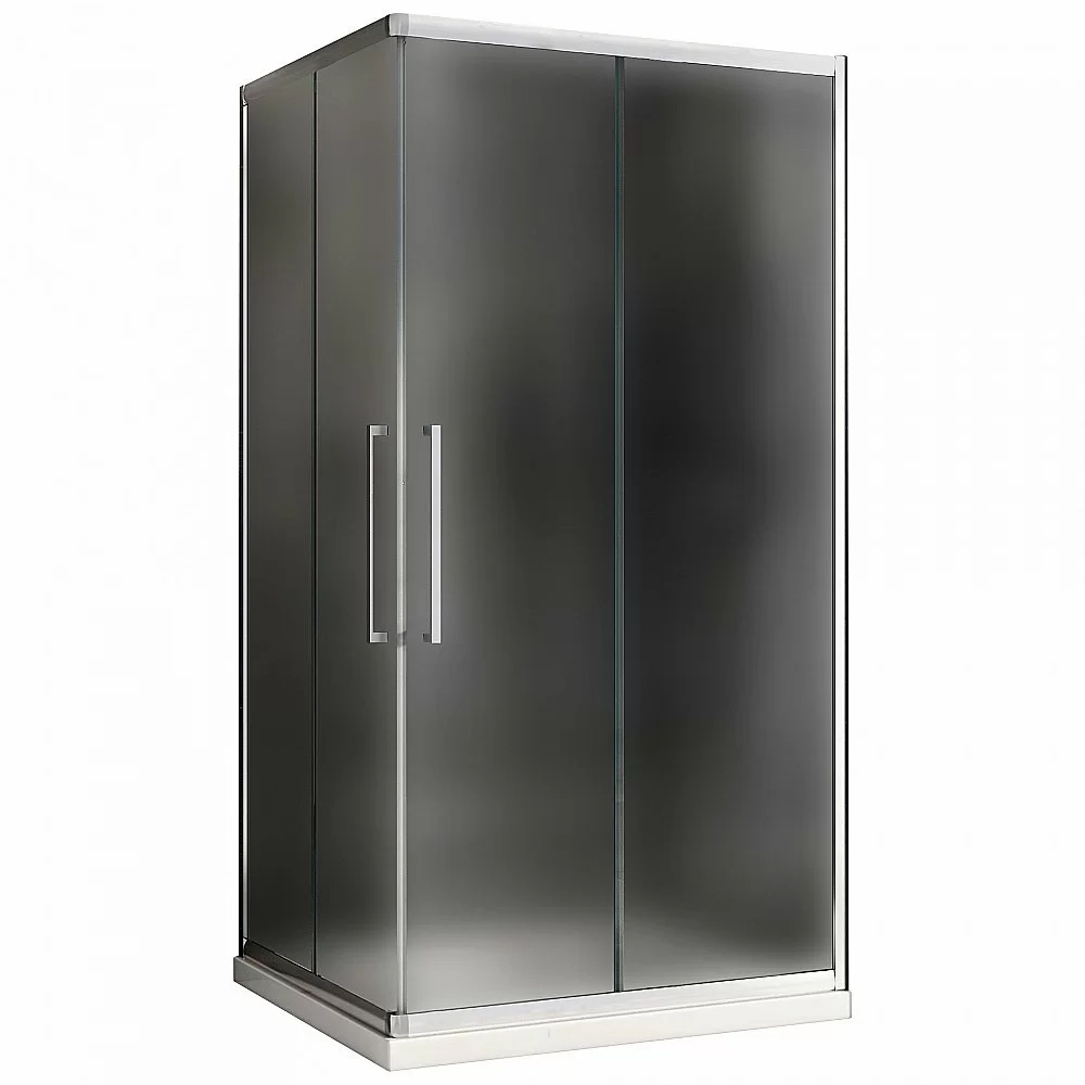 Душевой уголок ABBER Schwarzer Diamant AG02129MH 120x90 стекло матовое/профиль хром