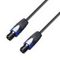 Adam Hall K5S425SS0040 - Кабель спикерный NEUTRIK Speakon 4-pole, 4 x 2.5 мм2, 0.4 м, черный