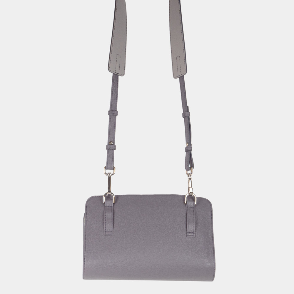 Сумка Emilie из кожи теленка, фиолетового цвета