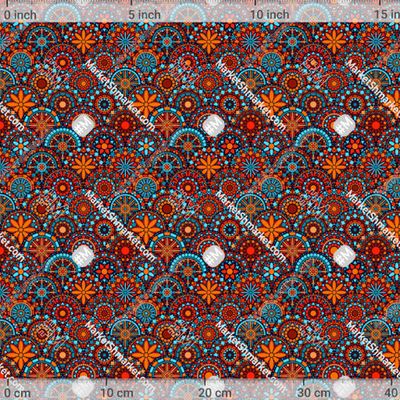 Яркие цветочные мандалы by Natalyon 405 DPI