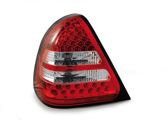 Задние фонари Mercedes C W202 red white led