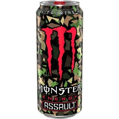 Энергетик Monster Energy - Assault (бурбон с колой), 500 мл
