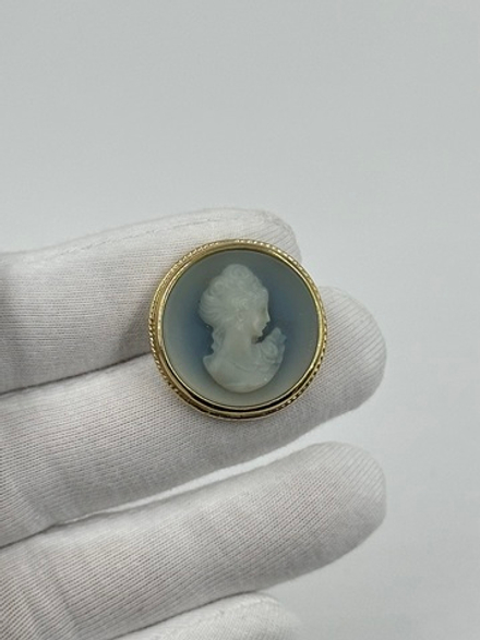 Брошь пин Камея