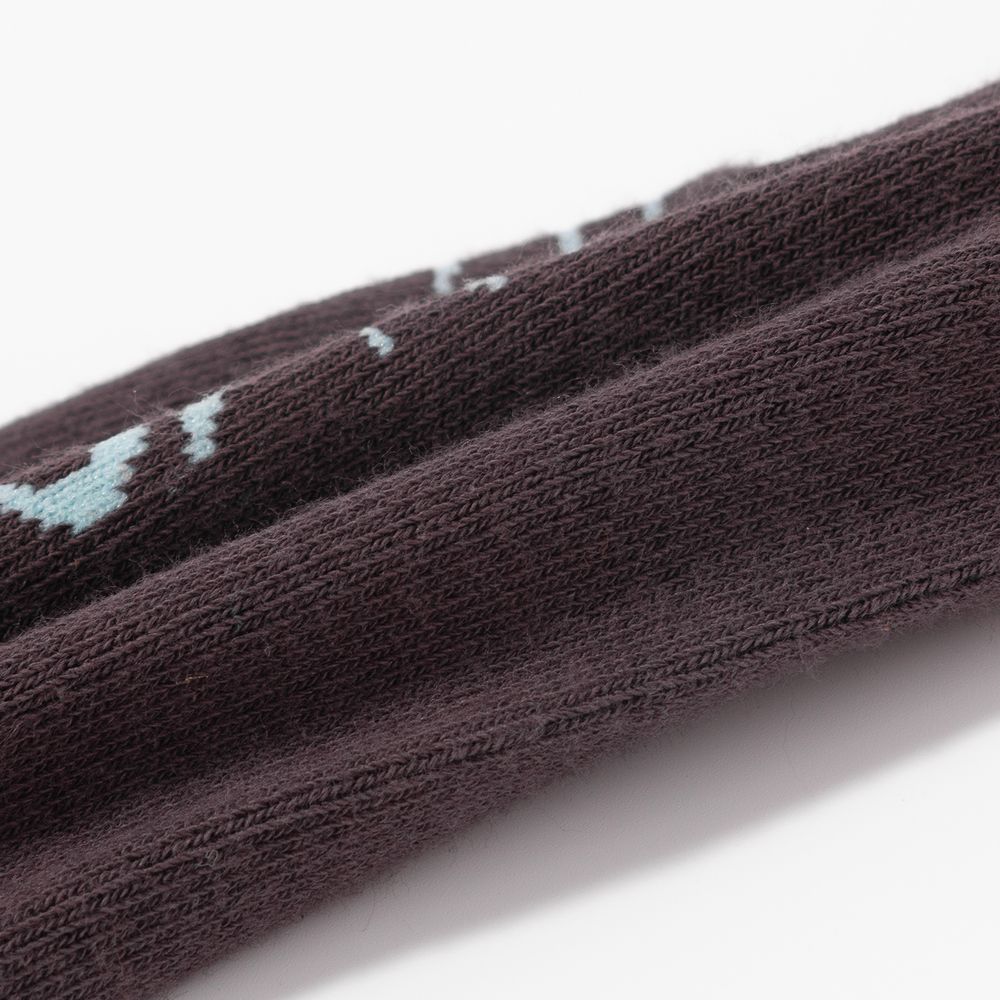 Носки YMKASHIX HELLCOME FIREDISE FIRE Коричневые