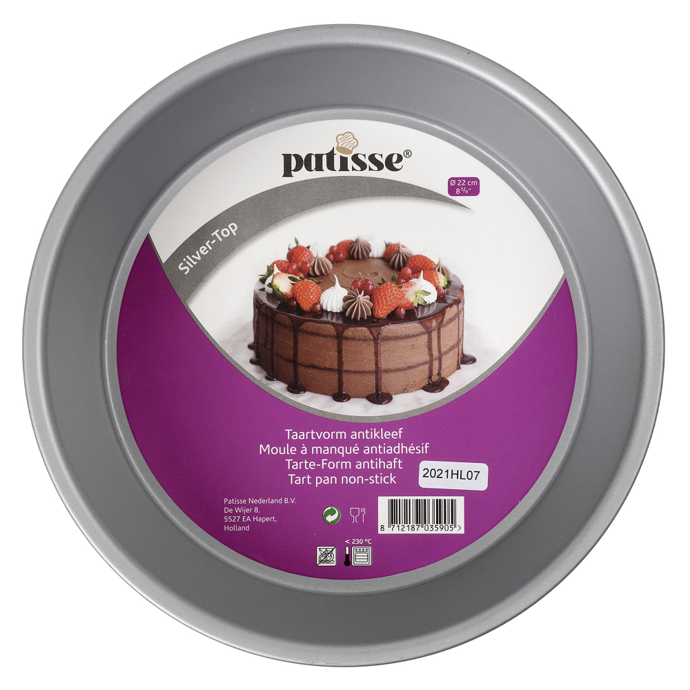 Форма для выпечки Patisse Silver 22х6.5 см